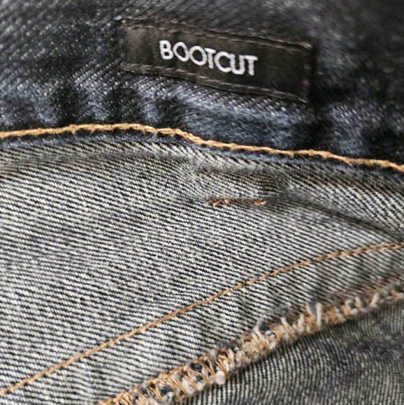 Calvin Klein Blue Denim Bootcut Jeans Men 38x32 - Picture 5 of 7